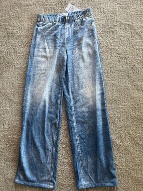 Mila Rosabella pull-on sweatpant jeans